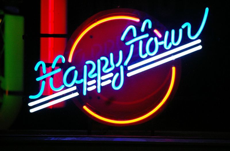 50% OFF HAPPY HOUR