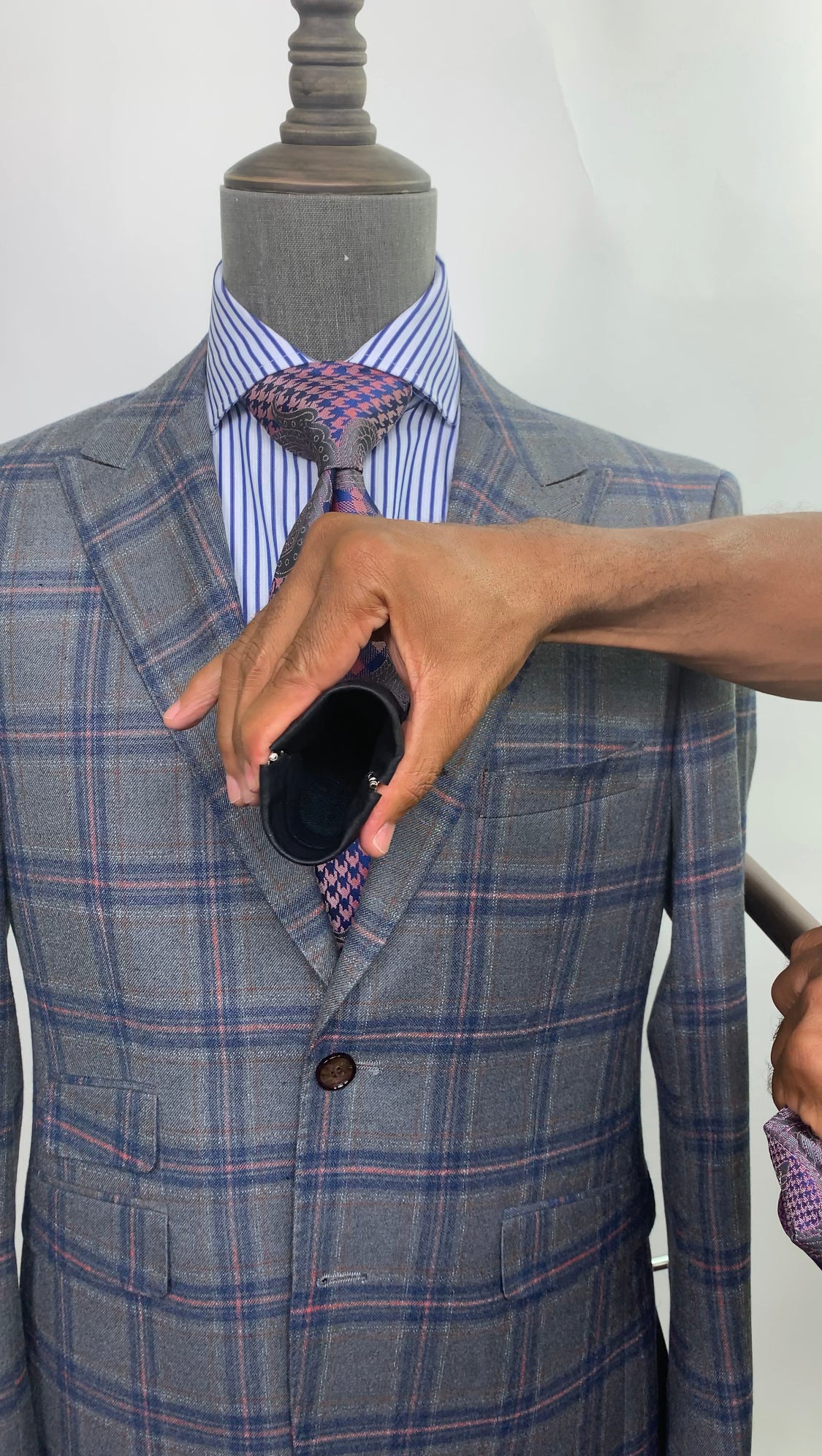 The Ultimate Pocket Square Holder