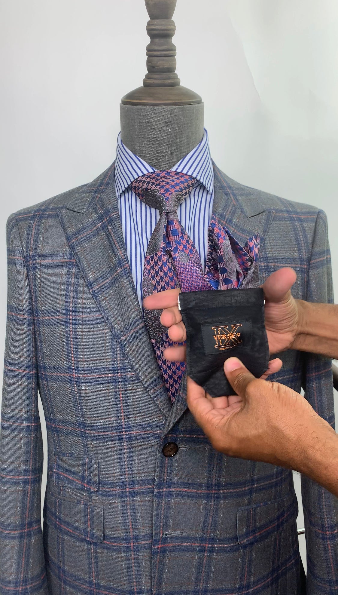 The Ultimate Pocket Square Holder